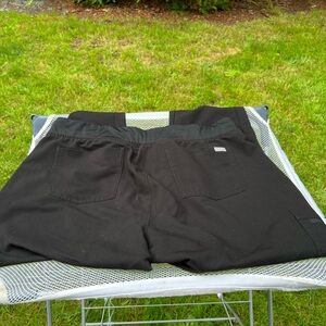 XL Black Figs Scrubs Zamora Jogger pants